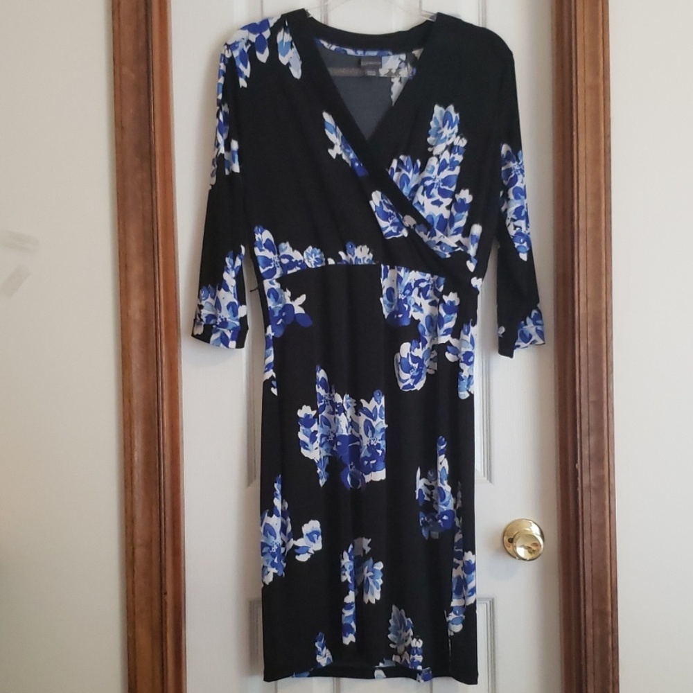 🐍Loved Covington petite 3/4sleeve dress